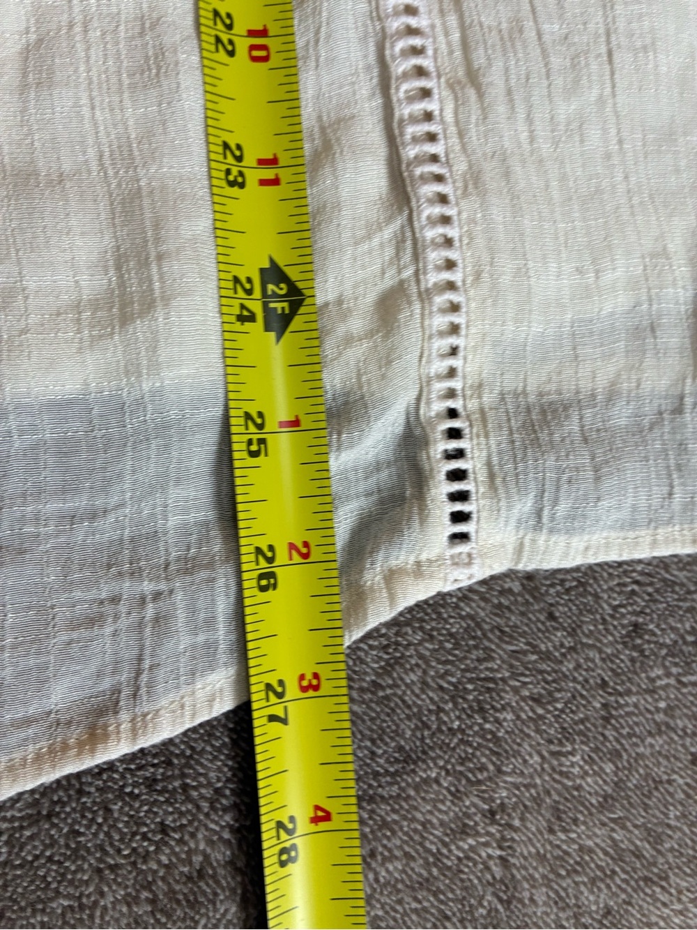 Anthropologie Fig & Flower Lace Yoke Peasant Blouse Long Sleeve Large Shabby - Picture 6 of 9